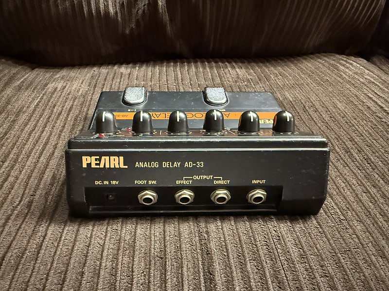 その他 PEARL ANALOGDELAY AD-33 Pearl AD-33 Analog Delay Vintage Pedal (Made In Japan) | Reverb