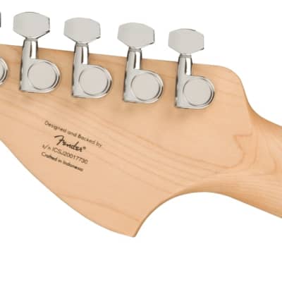 Squier Affinity Series Stratocaster Guitar Laurel Fingerboard, White Pickguard, 3-Color Sunburst image 5