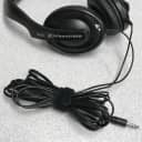 Sennheiser HD202-II Leatherette Closed-Back Over-Ear Cushioned Stereo Headphones - Like New!
