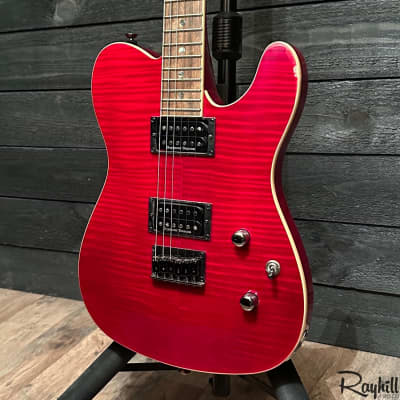 Fender Special Edition Custom Telecaster FMT HH Red Electric Guitar image 3