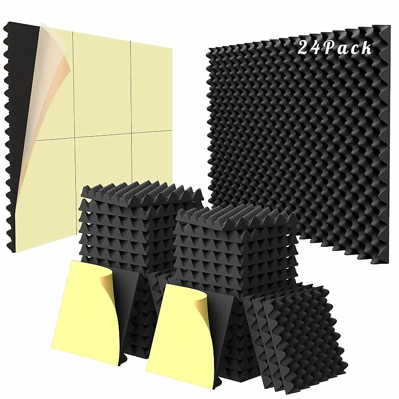 Egg Crate Foam Cushion Acoustic Panels Sound Proof Foam Padding