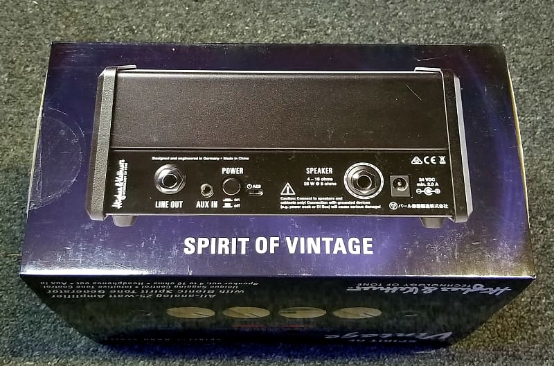 Hughes & Kettner Spirit Nano Spirit of Vintage 25-Watt Mini Guitar Amp Head  | Reverb