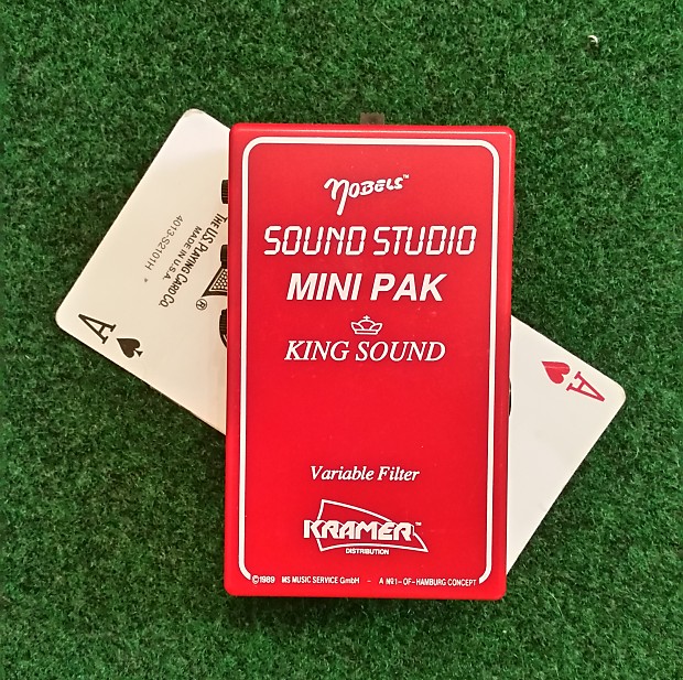 RARE Nobels Sound Studio Mini Pak w/ Original Box - Portable Amp GREAT Vintage Rarity! image 1
