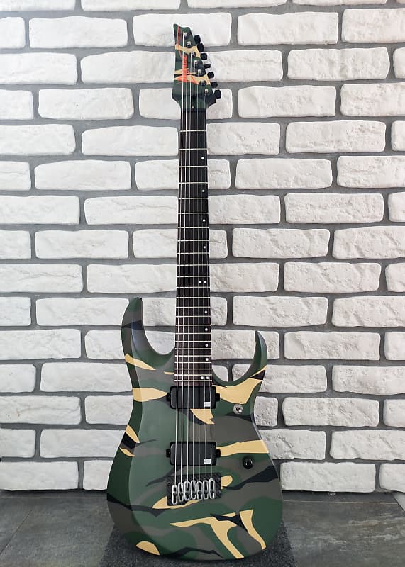 Ibanez DINO CAZARES RGDR7 LACS 2018 - Camo | Reverb Canada