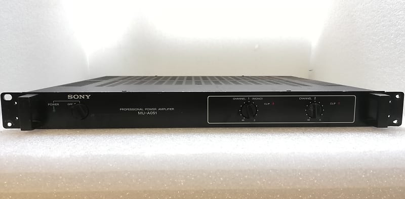 Sony Mu A051 Professional Amplifier