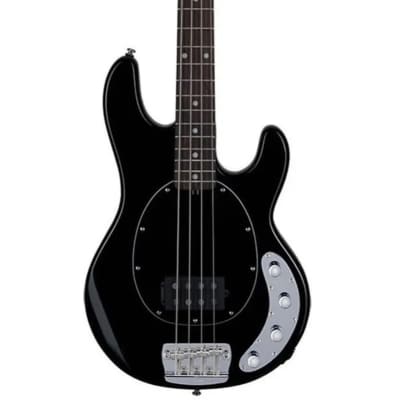 Sterling by Music Man Ray34 4-String Bass Guitar (Black, Rosewood Fretboard) for sale