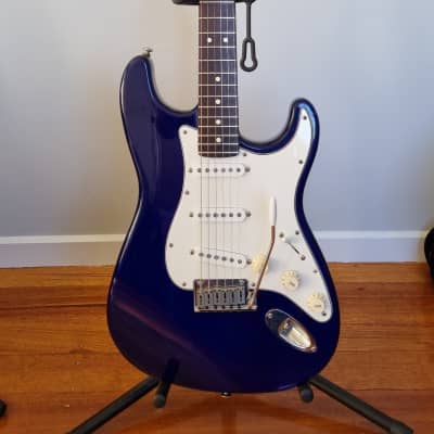 Fender 40th Anniversary American Standard Stratocaster with Rosewood Fretboard 1994 Midnight blue for sale