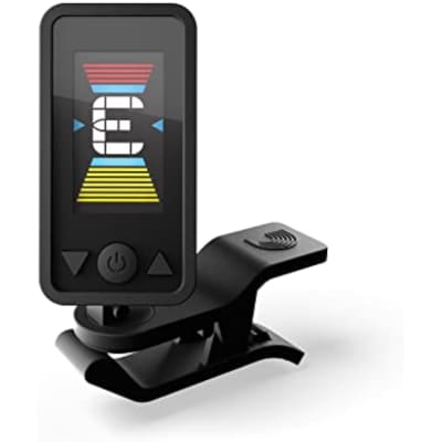 Eclipse Headstock Tuner with Clip On Tuner for Guitar, Great for Acoustic Guitars & Electric Guitars image 1