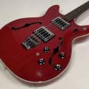 Super Rare Guild Starfire II Bass 1967 Cherry. One Owner with OHSC