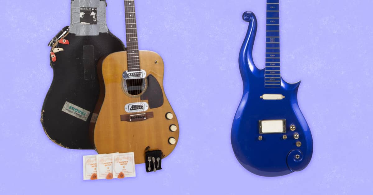 Prince blue angel cloud guitar sale