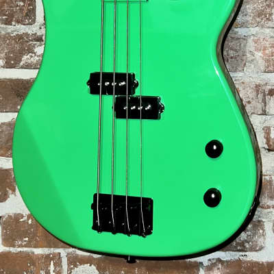 Killer Dean Custom Zone 4-String Bass  Nuclear Green, These Basses Rule , In Stock Ships Fast ! for sale