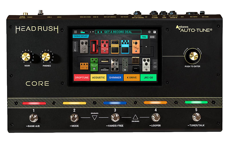 HeadRush CORE - The Most Powerful Guitar FX / Amp Modeler / Vocal Processor image 1