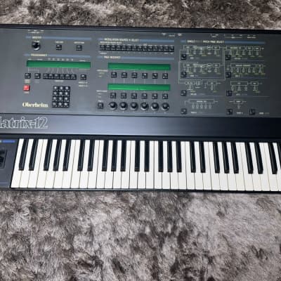 Oberheim Matrix 12 1985 - Black
