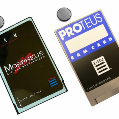 Replacement BATTERY for E-MU Morpheus & Proteus RAM Memory Sound Cards (R4)