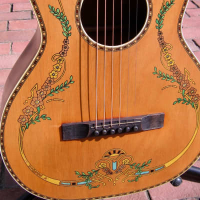 Stromberg-Voisinet Parlor Guitar 1920s image 9