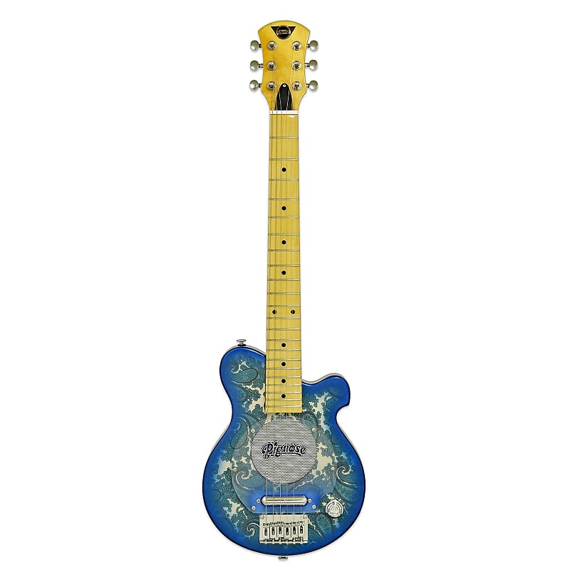 Pignose PGG-200-BLPL Short-Scale Mini Electric Guitar, | Reverb