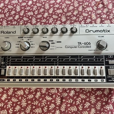 Roland TR-606 Drumatix 1980s - Silver