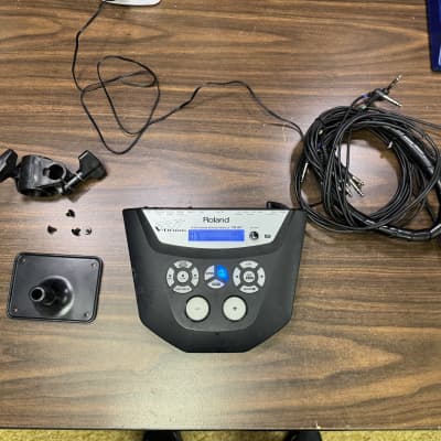 Roland TD-6V V-Drum Sound Module w/Mount, Clamp, Power, & 9 Cable Snake - BT99998