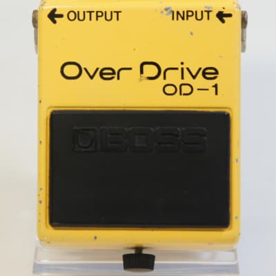 BOSS OD-1 OverDrive 1979 RC3403ADB Silver Screw | Reverb