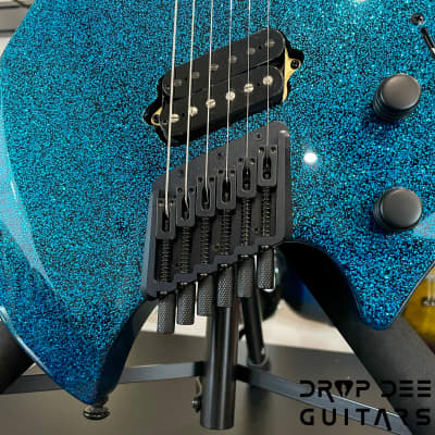 Ormsby Goliath GTR Run 17 6-String Electric Guitar w/ Bag-Blue Sparkle image 7