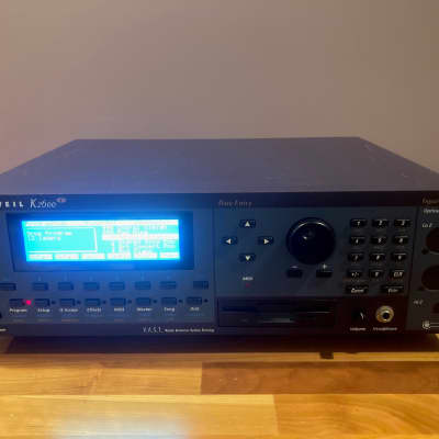 Kurzweil K2600R Rackmount Digital Workstation Sound Module 1990s - Black