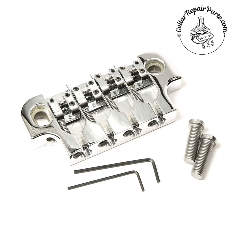 Hipshot 5G410C Supertone Gibson Bass Replacement Bridge 2 Reverb
