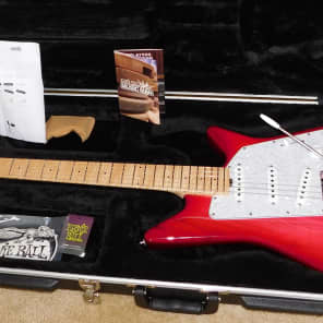 Ernie Ball Music Man Albert Lee Signature SSS Electric Guitar*Pink Burst*Mint* image 2