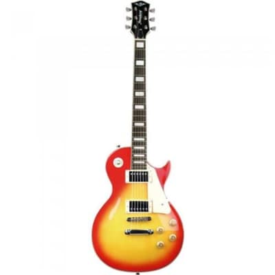 Strinberg Electric Guitar Cherry Sunburst 2 Humbuckers CLP79 Made In Brazil with Free Gig Bag image 2