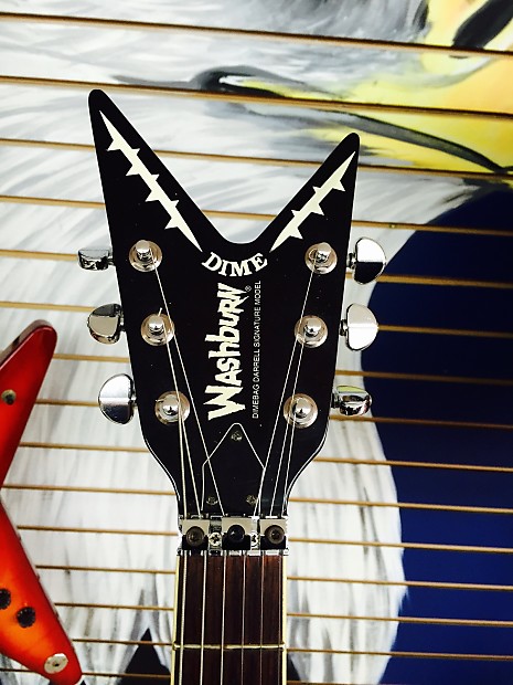 Washburn Dimebag Darrell Signature Model guitar (Black) | Reverb