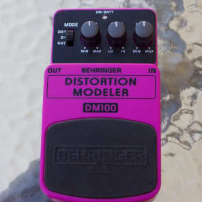 Behringer DM100 Distortion Modeler | Reverb