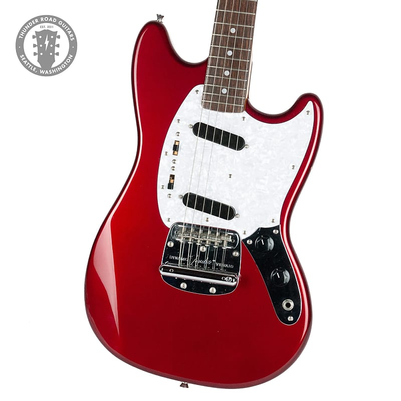 1990s Fender MIJ Made in Japan Mustang Candy Apple Red