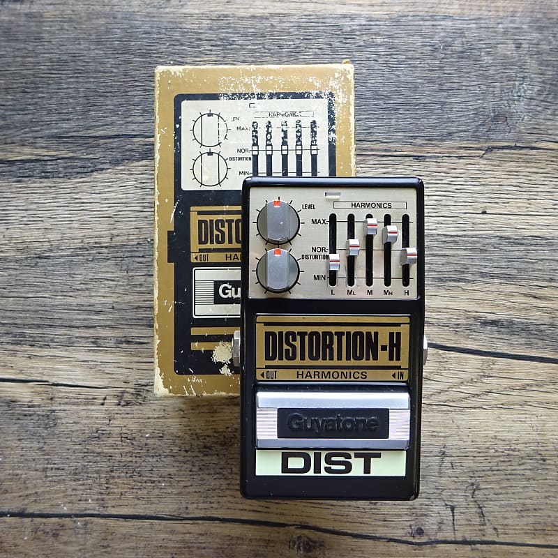 Guyatone　DISTORTION-H　PS-024　ディストーション Guyatone PS-024 Distortion-H Harmonics w/Original Box 1980s