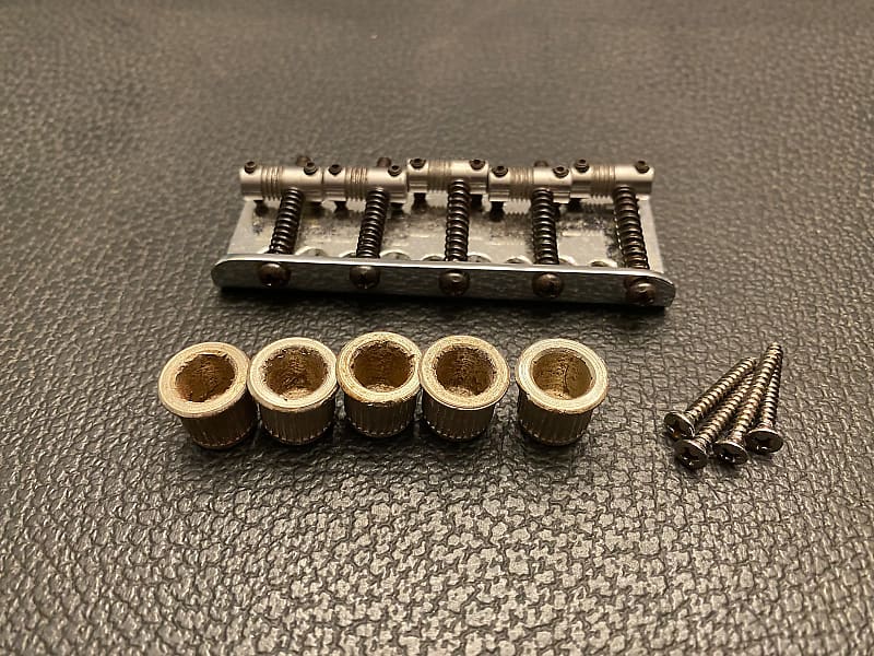 Fender American Jazz Bass V Bridge (String Through Body) Reverb