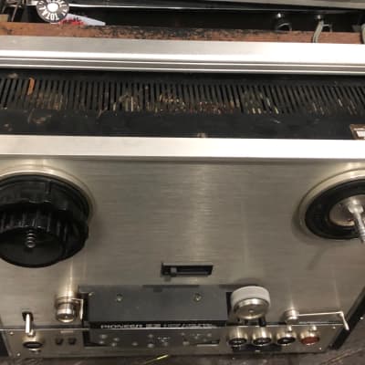 Pioneer RT-2022 Reel to Reel with RTU-11 and TAU-11 (X2) RARE Player  1976-1980 Silver/Black