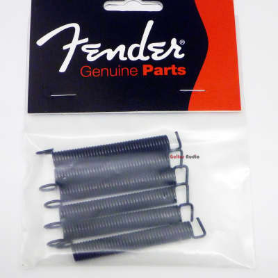 Genuine Fender Black Tremolo Bridge Tension Springs Set - Package of 6 image 4