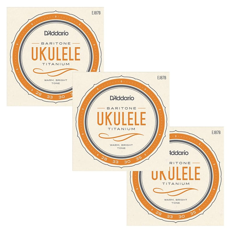 Ukulele Strings (Pack of 3)