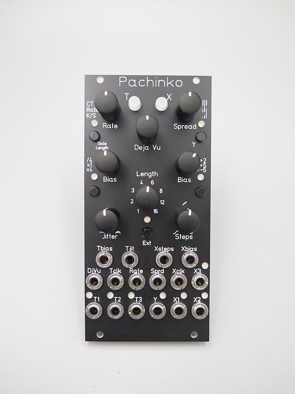 MICHIGAN SYNTH WORKS PACHINKO MARBLES BLACK : BRAND NEW :  [DETROIT MODULAR] image 1