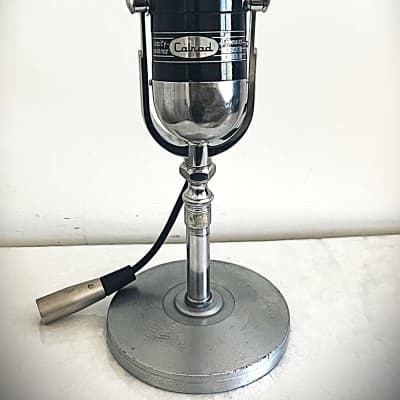 Rare Vintage 1960's CALRAD VM-12 Velocity Ribbon Microphone, works great w/stand image 2