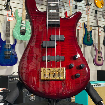 Spector Euro4 LT Red Fade Gloss Bass Guitar w/ Spector Hard Case + Free Shipping image 1