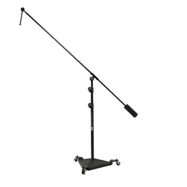 On-Stage SMS7650 Hex-Base Studio Boom Mic Stand w/ 3-Section Vertical Shaft image 1