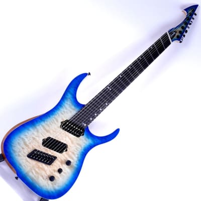 Amazon | Ormsby Guitars HYPE GTR 7strings QMSA Aqua Burst S