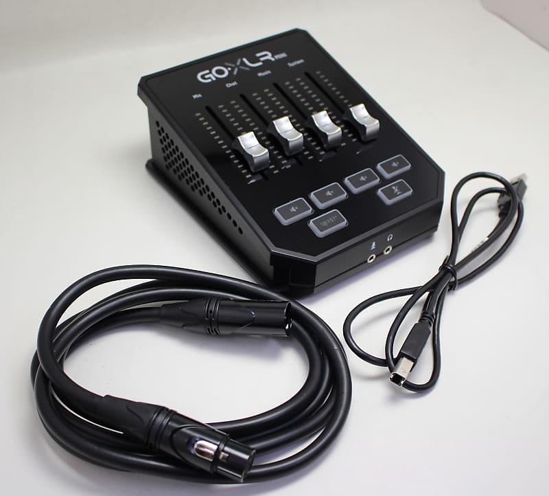 TC Helicon GO XLR Mini Audio Interface in Black