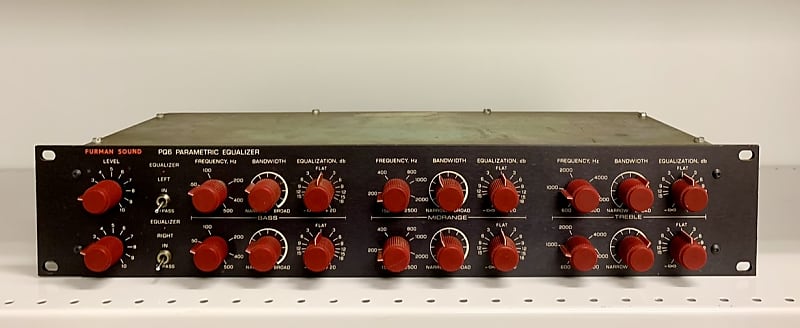 Furman PQ 6 - legendary - Stereo - 2 pieces PQ 3 in 1 unit! - Dimebag - Pantera - Dime image 1