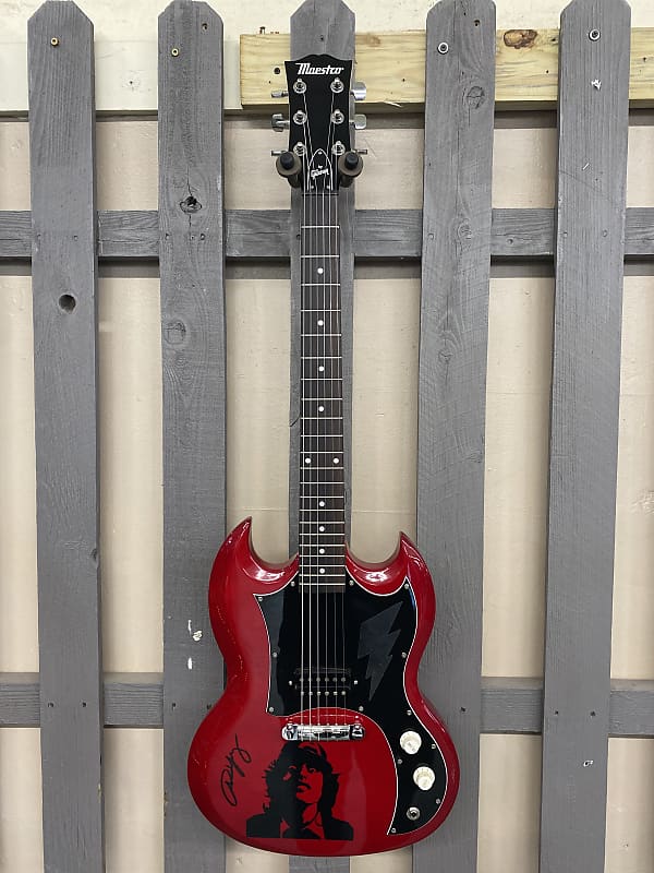 Maestro by Gibson SG Red Electric Guitar (Used) | Reverb