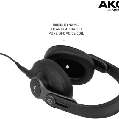 AKG Pro Audio K361 Over-Ear, Closed-Back, Foldable Studio Headphones image 3
