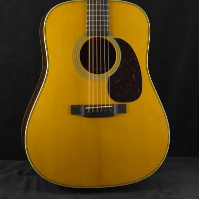 Martin Custom Shop Dreadnought Adirondack Spruce/Wild Grain East Indian Rosewood Stage 1 Aged Natural image 1