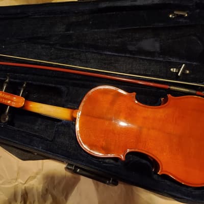 Emmanuel Berberian Sized 3/4 violin, USA 2011, with case & bow image 15