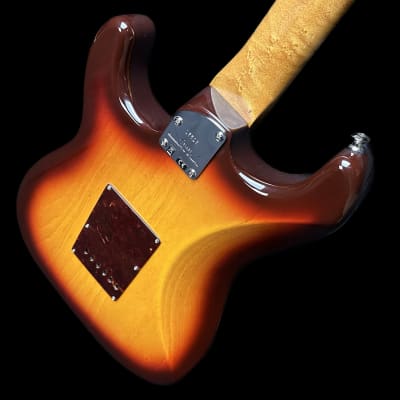 Fender Custom Shop American Custom Strat NOS RW Chocolate 3-Color Sunburst w/case image 8