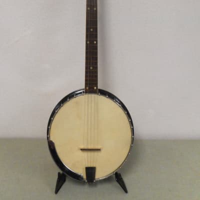 Regal Special Long Neck 5 String Banjo Late 60's Black for sale