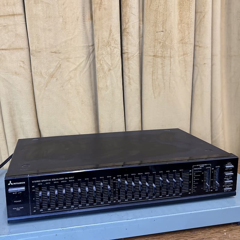 Mitsubishi DA-G157 Graphic Equalizer  			